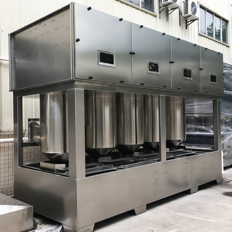 Hybrid syklon spraytårn