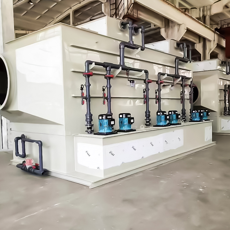 PP horisontalt scrubbertårn