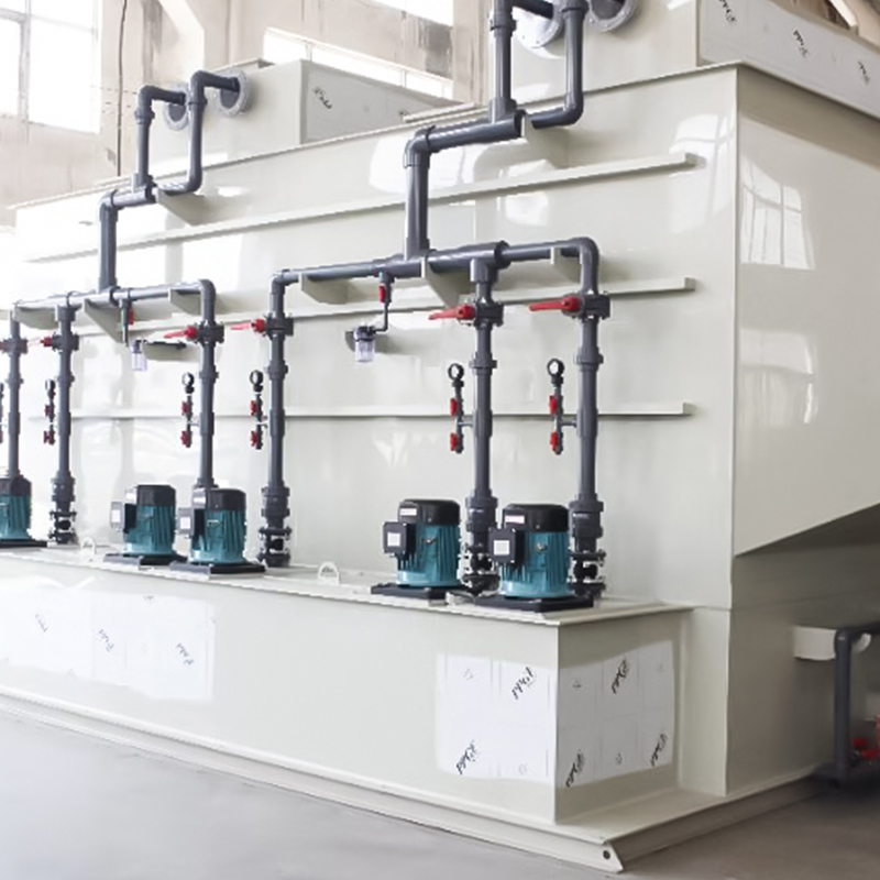 PP horisontalt scrubbertårn