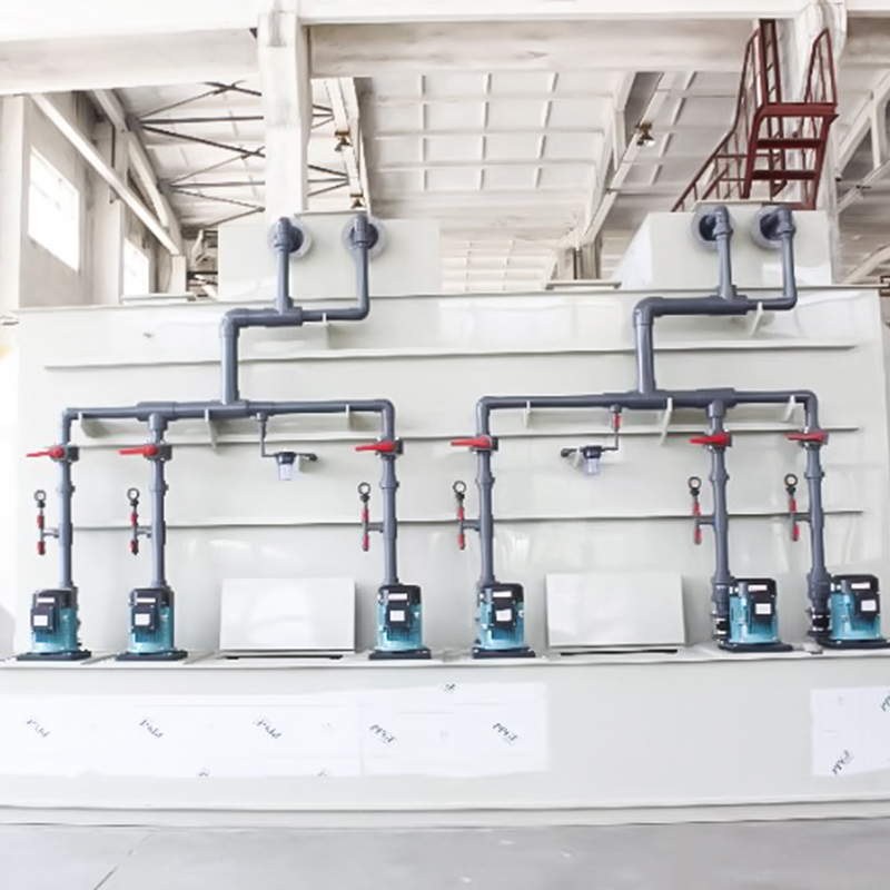 PP horisontalt scrubbertårn