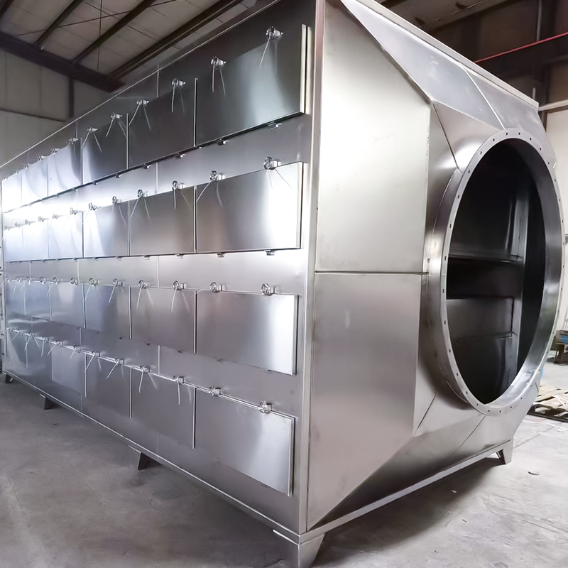 304 rustfritt stål aktivert karbon adsorpsjonsboks skuffstruktur