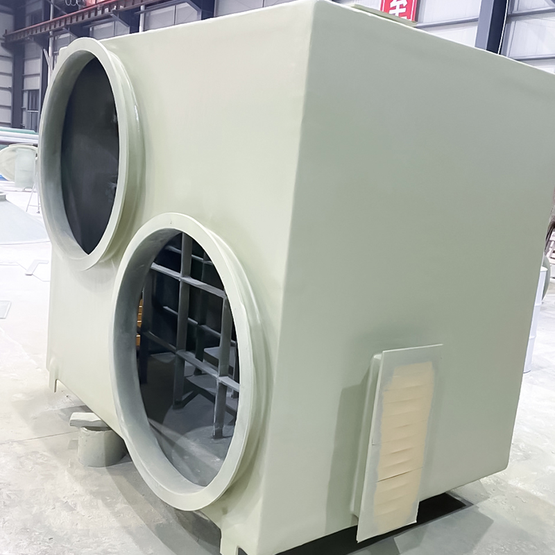 Adsorpsjonsboks for aktivert karbon i glassfiber