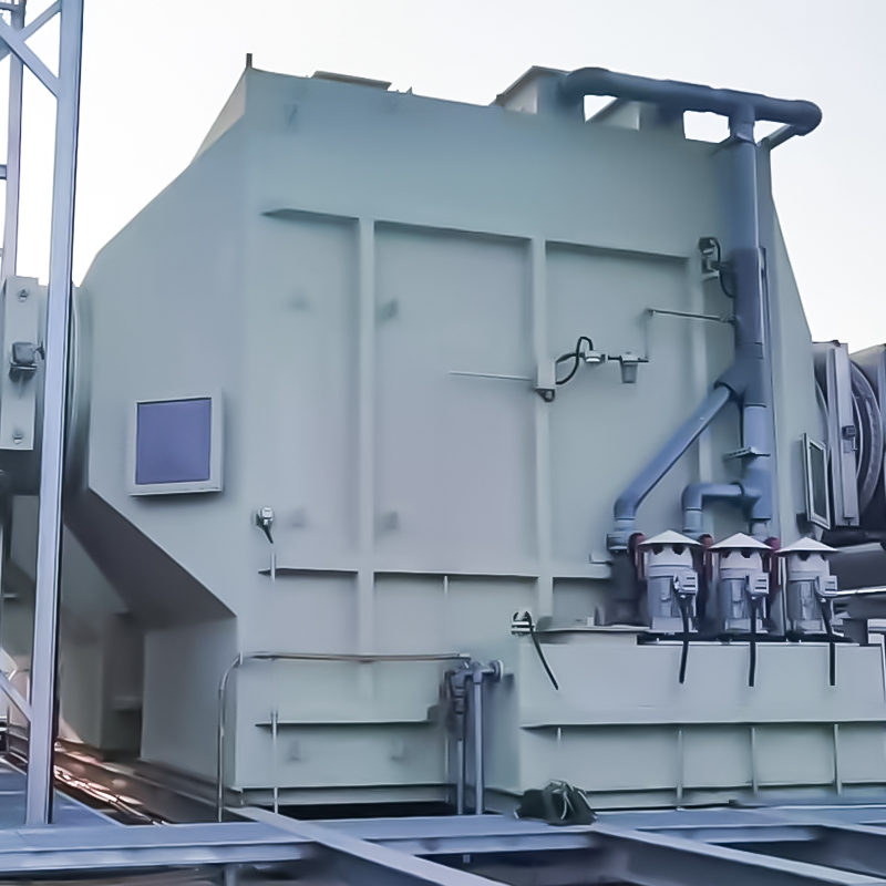 FRP horisontalt scrubbertårn