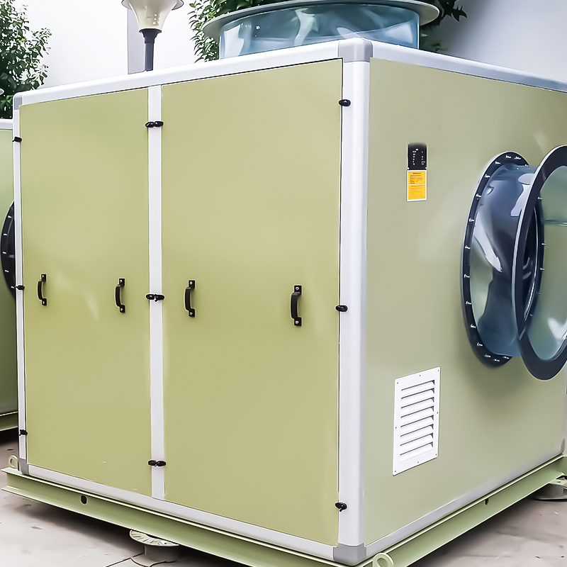 Lydisolert boksvifte i glassfiber