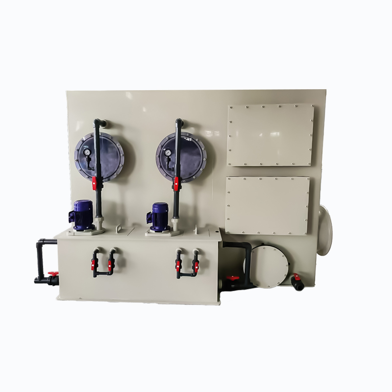 PP horisontalt scrubbertårn