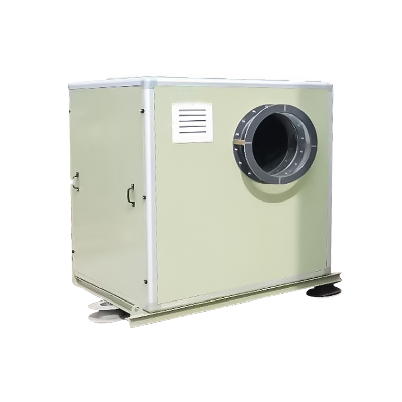 Lydisolert boksvifte i glassfiber