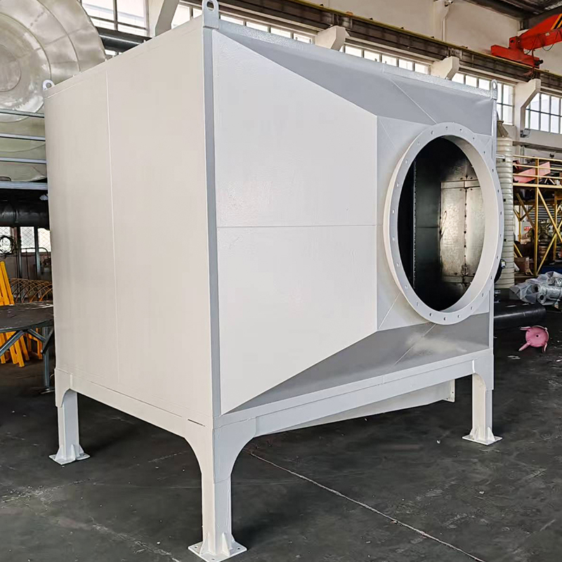 Topplasting og bunnsidelasting karbonstål aktivert karbon adsorpsjonsboks